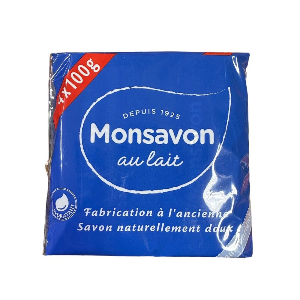 Savon - Authentique 4x100g by Monsavon